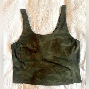 DSG Green Camo sports bra top